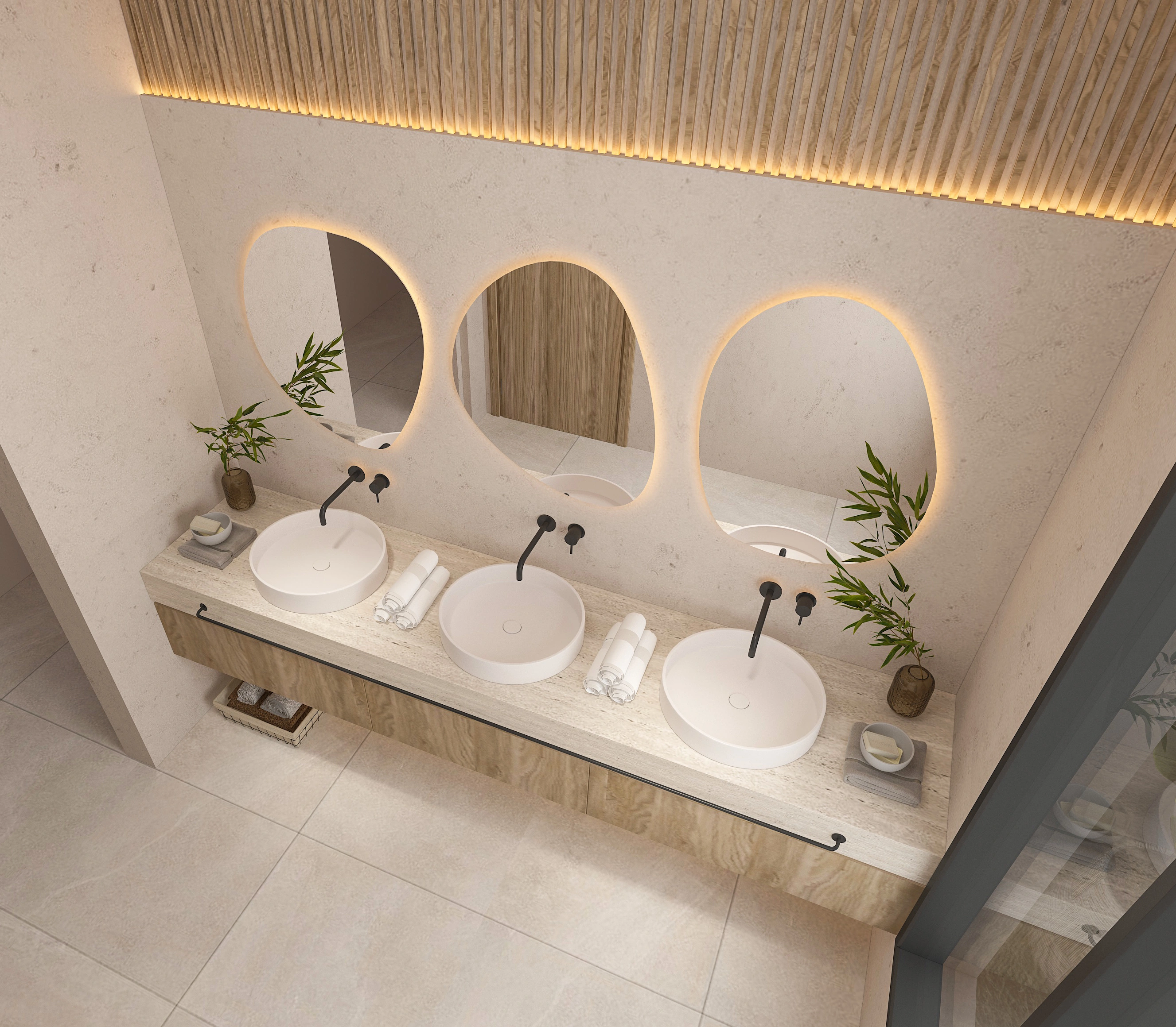 Wash & Bathroom View 6